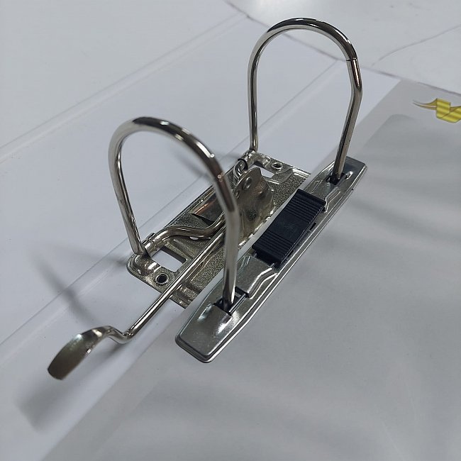 Klasör Mekanizması Close-Up Standart Çift Halkalı Kollu Klasör Mekanizması