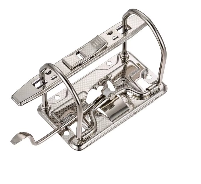 Klasör Mekanizması Close-Up Standart Çift Halkalı Kollu Klasör Mekanizması