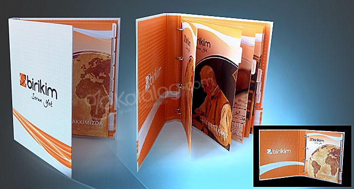 📜Özel Seperatörlü Tanıtım Klasör Tasarım