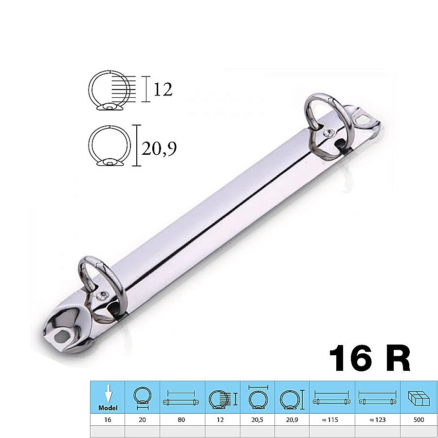 M-16 Yuvarlak 123 mm 2 Halkalı Klasör Mekanizması